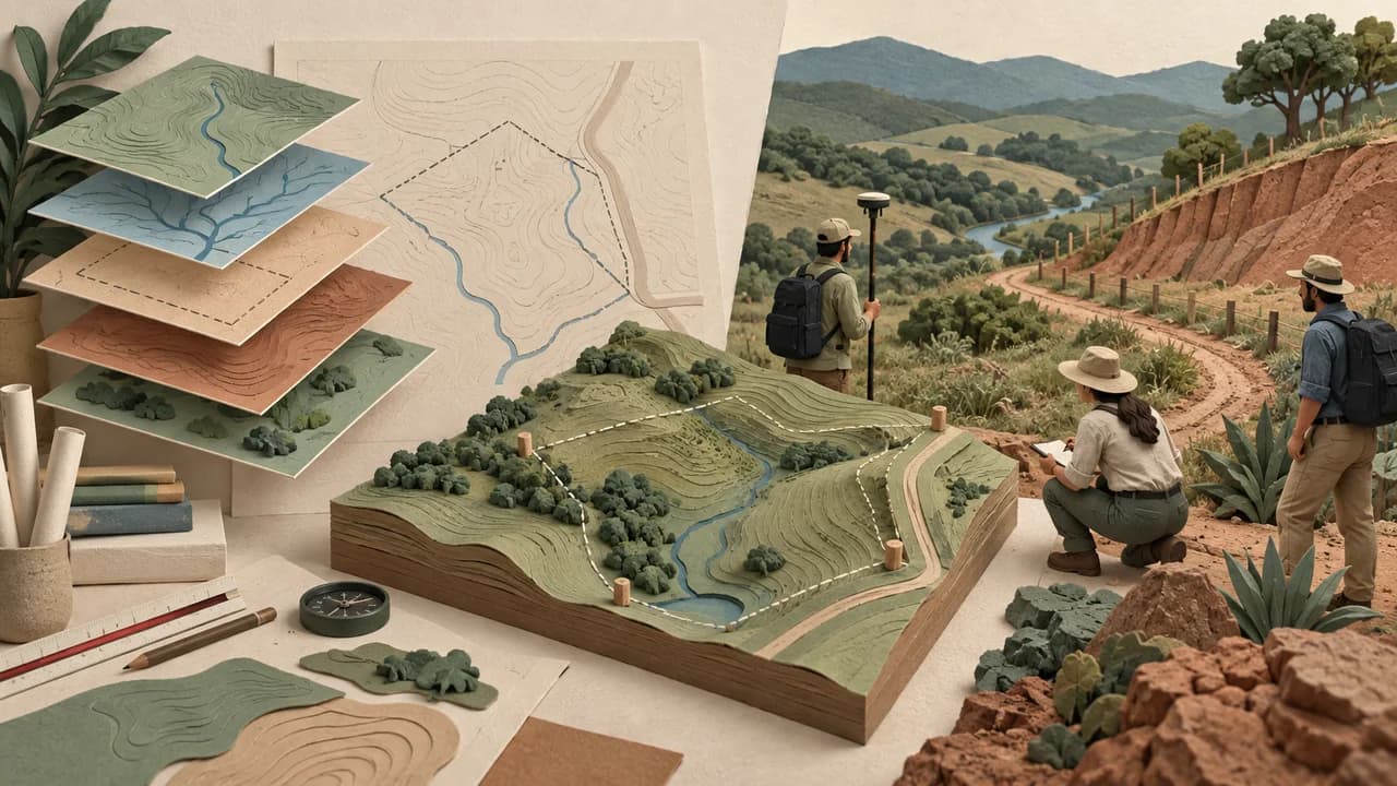 Mapa público, legislação urbana e observação de campo aparecem como fontes diferentes e complementares.