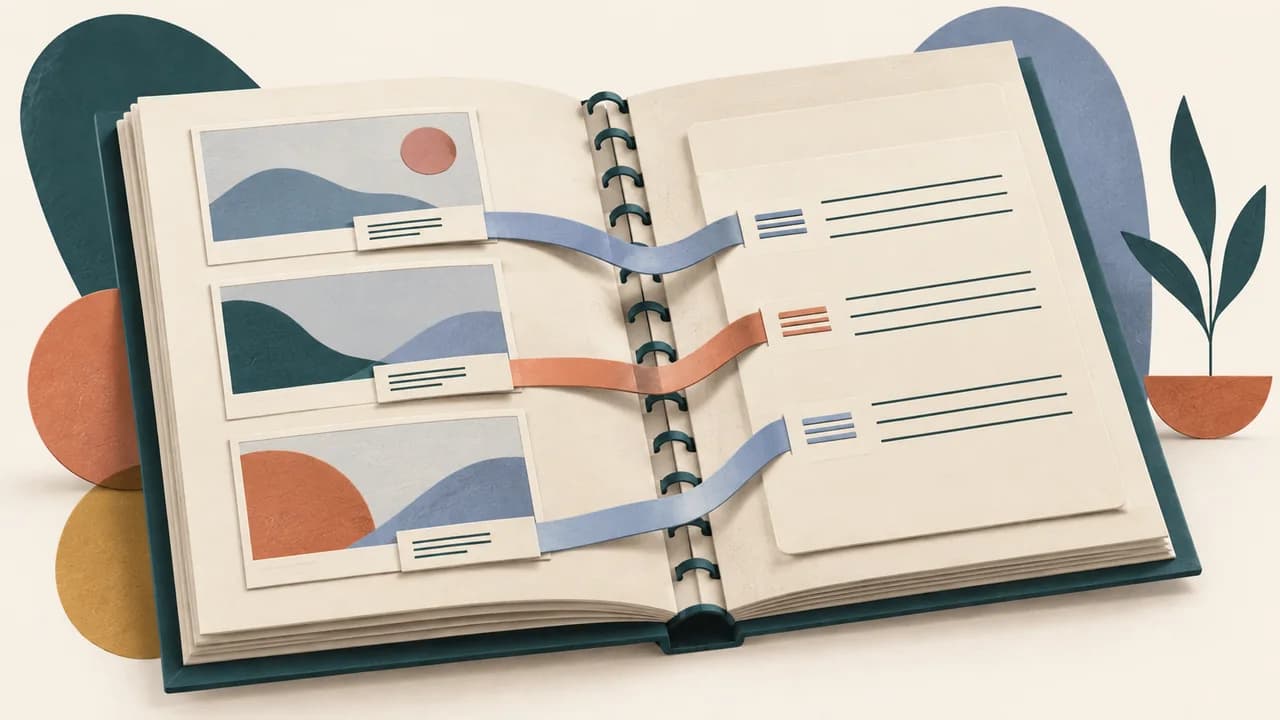 Documento acadêmico aberto reúne figuras legendadas em uma lista ordenada ligada às páginas do texto
